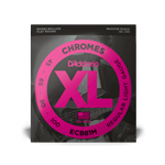 D'Addario ECB81S Chromes Flat Wound Short Scale 45-100 Bass String Set