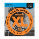 D'Addario EJ20 Nickel Wound Jazz Extra Light Electric Guitar String Set