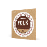 D'Addario Ball End Folk Nylon Classical Guitar String Set