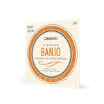 D'Addario EJ61 5-String Banjo Strings, Nickel, Medium 10-23