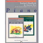 Alfred Ear Training Teacher's Handbook and Answer Key Levels 1-3; 00-14536