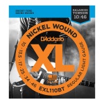 D'Addario EXL110BT Nickel Wound Regular Light Balanced Tension Electric Guitar String Set