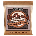 Ernie Ball Earthwood Medium Light Phosphor Bronze Acoustic Guitar Strings - 12-54 Gauge