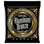 Ernie Ball Medium Light Aluminum Bronze Acoustic Guitar Strings - 12-54 Gauge