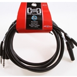 Hosa JHS310 JamHub Section Cable (1/4", Mic & Headphone)