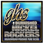 GHS BNRM Burnished Nickel Rockers Medium  Guage Electric Guitar Strings