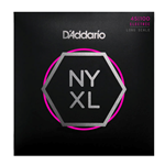 D'Addario NYXL45100 Bass Guitar String Set, long Scale, Regular Light 45-100