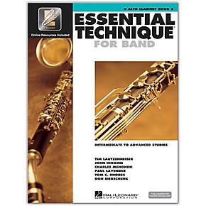 Essential Technique for Alto Clarinet Book 3; 00862621