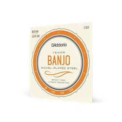 D'Addario EJ63 Tenor Banjo Strings, Nickel, 9-30