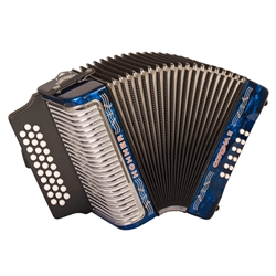 Hohner 3500 Corona II Diatonic Button Accordion