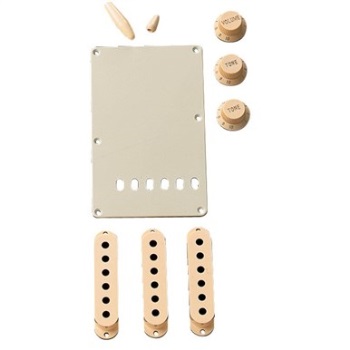 Fender Stratocaster Accessory Kit, Aged White