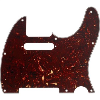 Fender Telecaster Pickguard 8-Hole Tortoise Shell