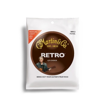 Martin MM13 Retro Medium/Light Acoustic Guitar String Set