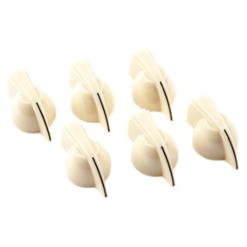 Fender Chicken Head Amplifier Knobs - Cream