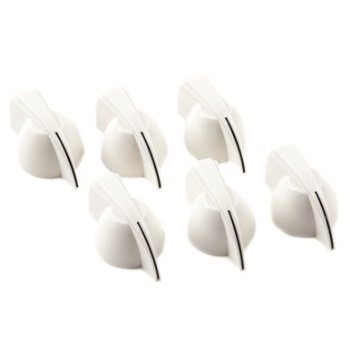 Fender Chicken Head Amplifier Knobs - White