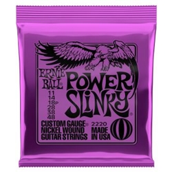 Ernie Ball Power Slinky Nickel Wound Electric Guitar Strings - 11-48 Gauge