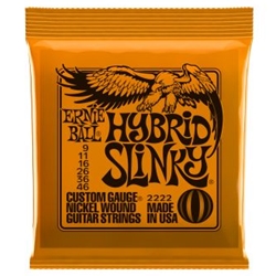 Ernie Ball Hybrid Slinky Nickel Wound Electric Guitar Strings - 9-46 Gauge