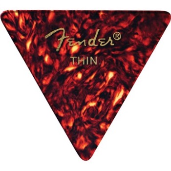 Fender 355 Shape Thin Classic Celluloid Pick -12 Pack-