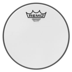 Remo Ambassador White Suede Drum Head