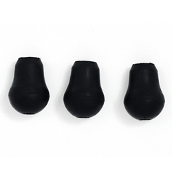 Gibraltar SCRTL Large Rubber Floor Tom Feet 3-Pack