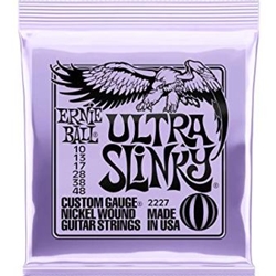 Ernie Ball Ultra Slinky Nickelwound Electric Guitar Strings 10 - 48 Gauge