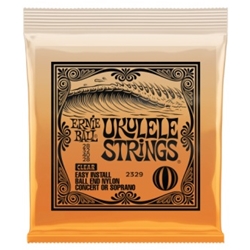 Ernie Ball Concert/Soprano Nylon Ball-End Ukulele Strings - Clear