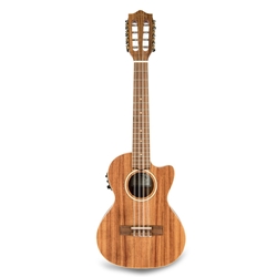 Lanikai 8-String Tenor Acacia Acoustic/Electric Ukulele; ACST-8CET