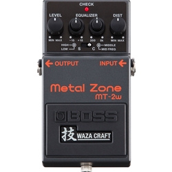 Boss MT-2W Metal Zone WAZA CRAFT Electric Gutiar Effects Pedal