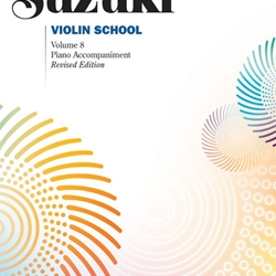 Suzuki Violin School, Piano Accompaniment Volume 8; 00-44718