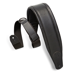 Levy's Leather Right Height Garment Leather Padded Gutiar Strap: MRHGP