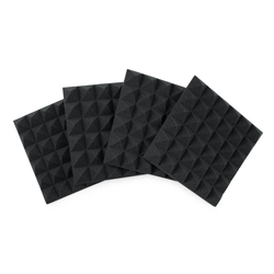 Gator 12"X12" Acoustic Pyramid Panel; GFWACPNL1212P