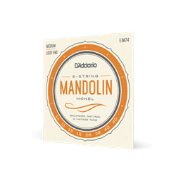 D'Addario EJM74 Monel Mandolin Strings, Medium, 11-40