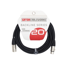 Gator CableWorks Backline XLR Microphone Cable