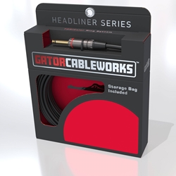 Gator CableWorks Headliner Quiet 20 Foot Instrument Cable