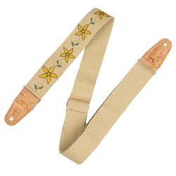 Levy's Leather Flowering Vine Hemp Series Strap; MH8P